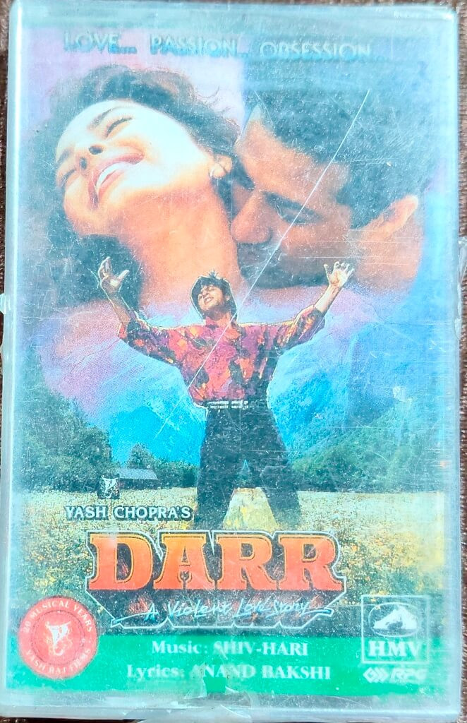 Darr: A Violent Love Story (1993) Shiv-Hari Hindi OST Pre-Owned His Master's Voice Audio Cassette