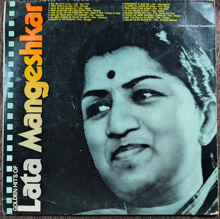Lata Mangeshkar – Golden Hits Of Lata Mangeshkar (1983) Shankar-Jaikishan Pre-Owned His Master's Voice Vinyl, 12" LP Record