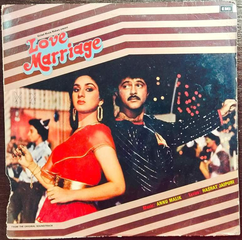 Love Marriage (1984) Annu Malik Pre-Owned Vinyl, 12" LP Record