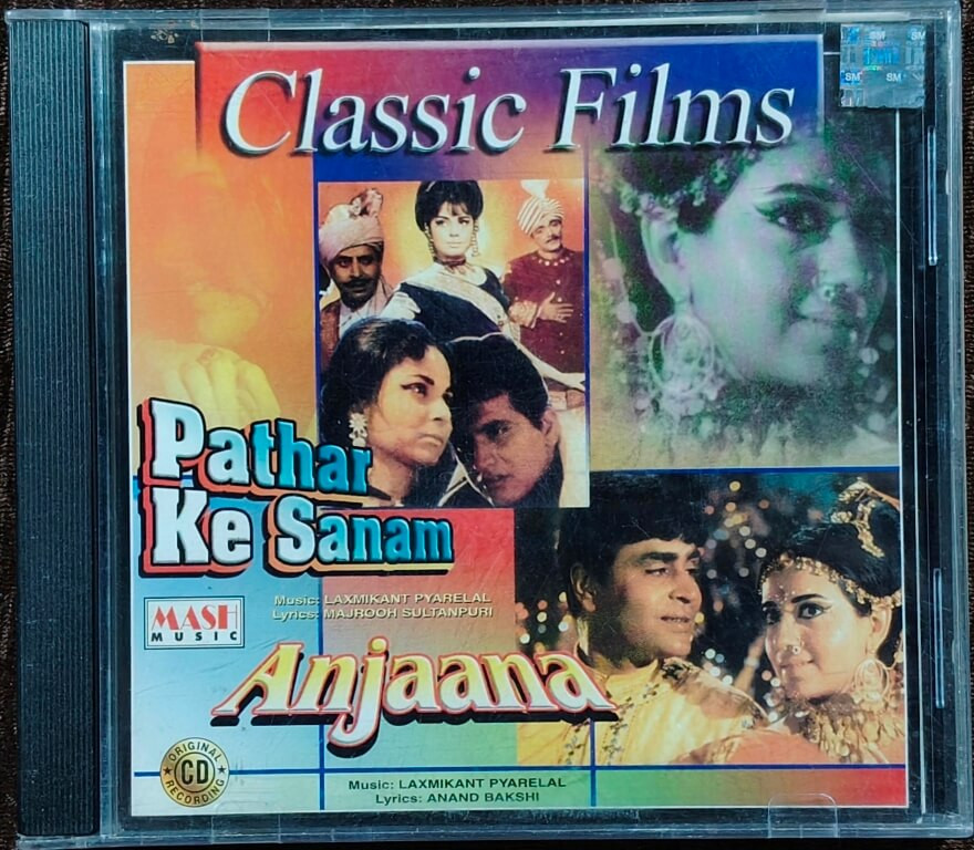 Pathar Ke Sanam (1968) Laxmikant-Pyarelal / Anjaana (1970) Laxmikant-Pyarelal Pre-Owned Mash Music Audio CD