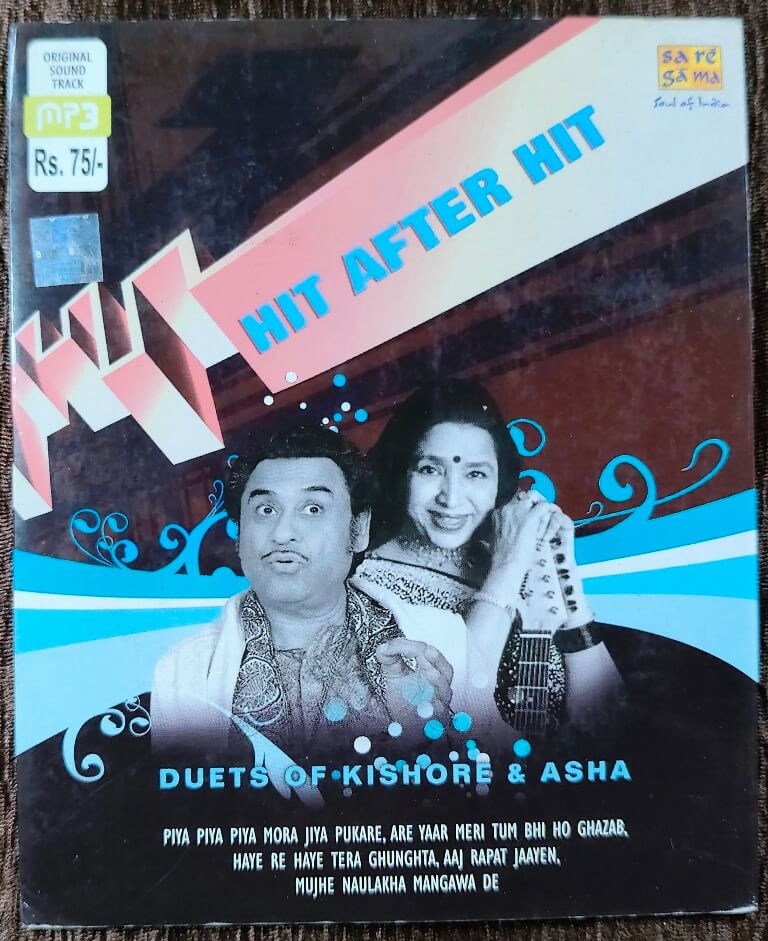 Kishore & Asha - Hit After Hit Duets Of Kishore & Asha (2008) Compilation Pre-Owned Sa Re Ga Ma, RPG Mp3 CD