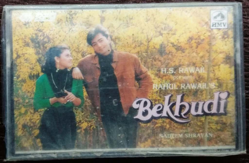 Bekhudi (1992) Nadeem-Shravan Pre-Owned HMV Audio Cassette