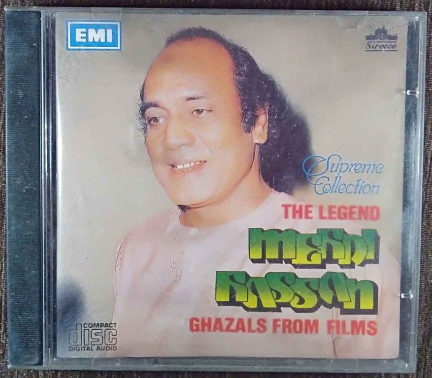 Mehdi Hassan - The Legend - Ghazals From Films (1990) Compilation Pre-Owned Sirocco, EMI Audio CD