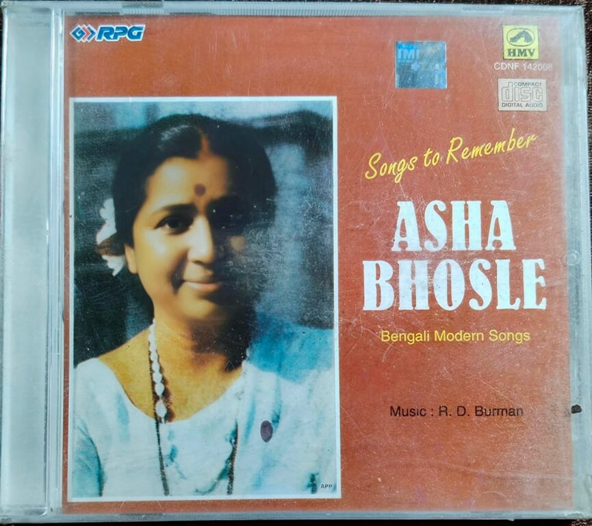 Asha Bhosle – Songs To Remember (1992) Music Director – R. D. Burman Bengali Modern Songs Pre-Owned HMV-RPG Audio CD
