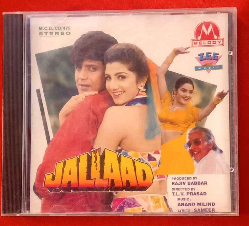 Jallaad (1995) Anand-Milind Pre-Owned Zee Music , Melody Audio CD