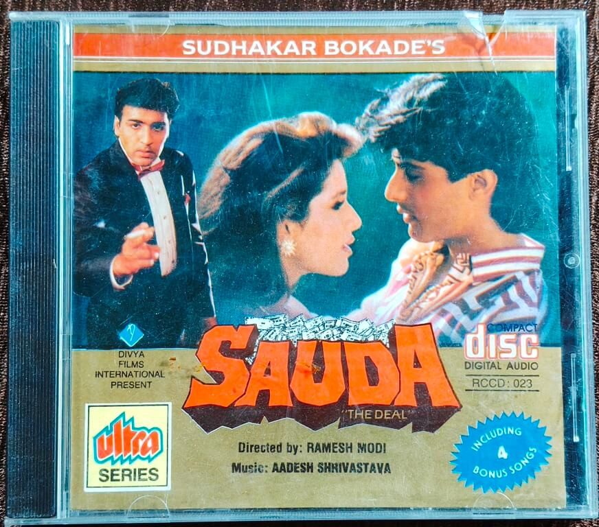 Sauda (1995) Aadesh Shrivastava Pre-Owned Ultra Series Audio CD