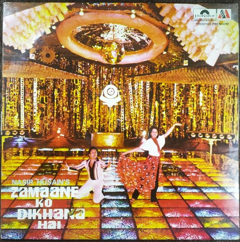 Zamaane Ko Dikhana Hai (1981) R.D. Burman Pre-Owned Vinyl, 12" LP Record