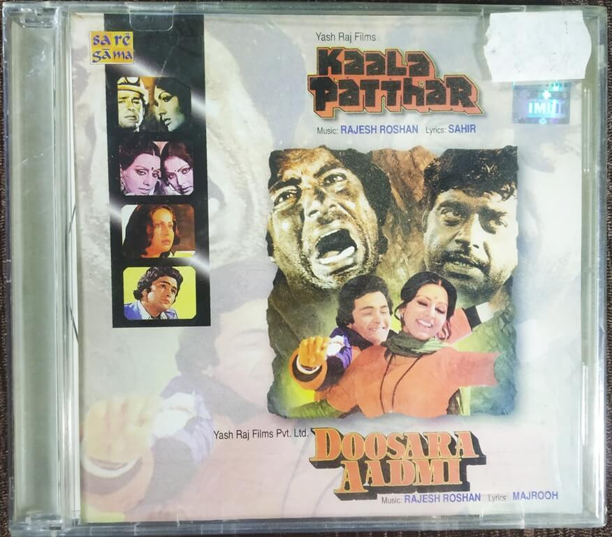 Kaala Patthar (1979) Rajesh Roshan / Doosara Aadmi -1977) Rajesh Roshan Pre-Owned  Audio CD