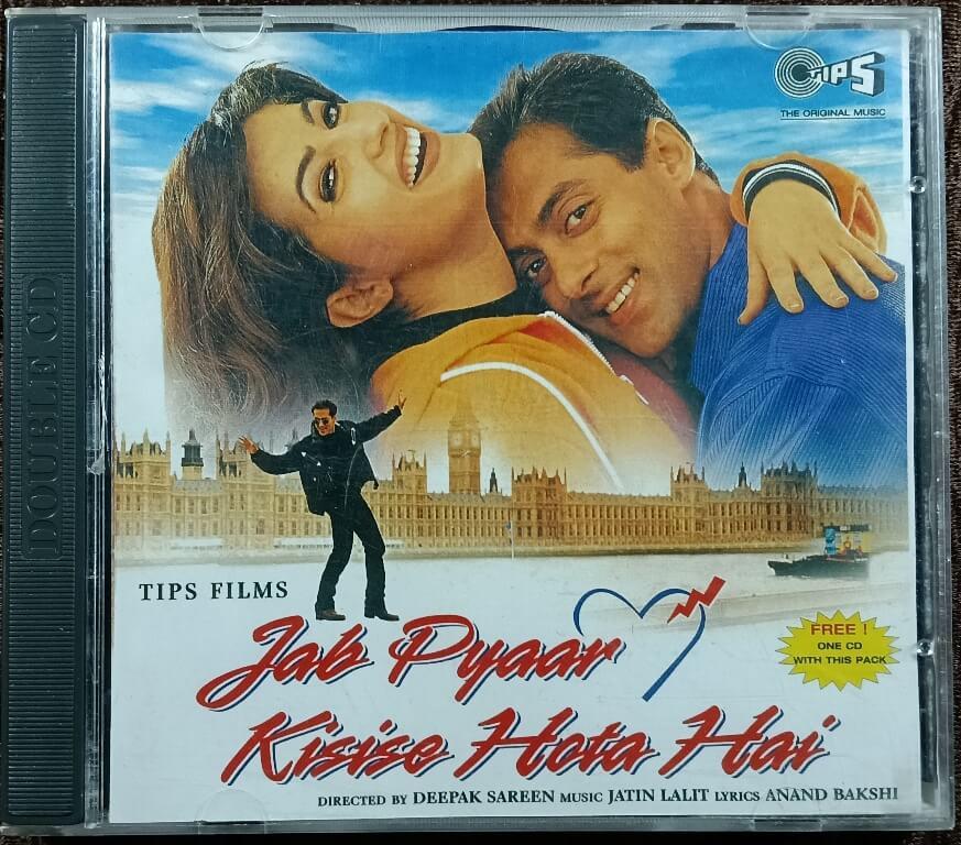 Jab Pyaar Kisise Hota Hai (1998) Jatin Lalit Pre-Owned Tips Double Audio CD Set