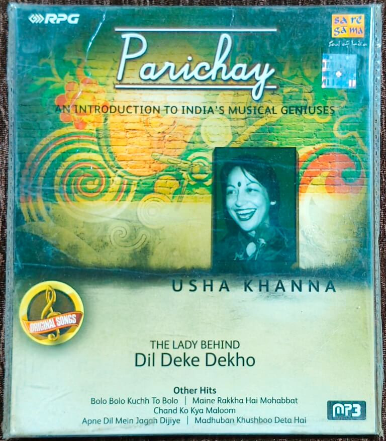 Usha Khanna - Parichay - An Introduction To India's Musical Geniuses (2010) Usha Khanna Pre-Owned Sa Re Ga Ma, RPG MP3 CD
