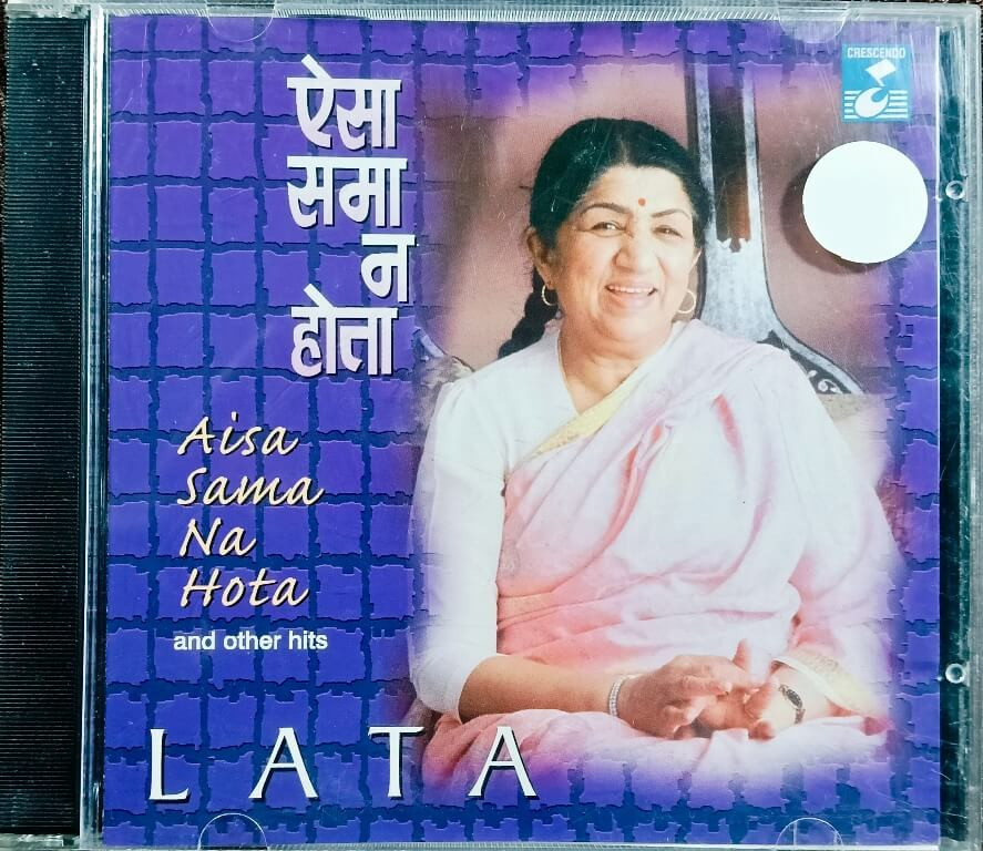 Lata Mangeshkar – Aisa Sama Na Hota Lata and Other Hits (2003) Bollywood OST Pre-Owned Crescendo Music Audio CD