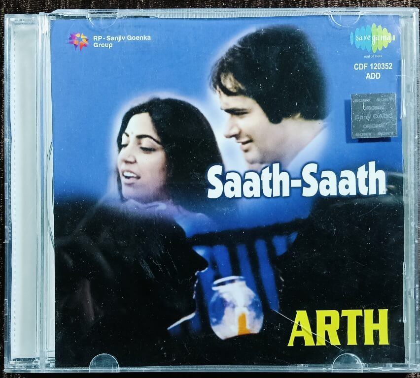 Arth (1982) Jagjit Singh / Saath Saath (1981) Kuldeep Singh Pre-Owned Saregama-Sony DADC Audio CD