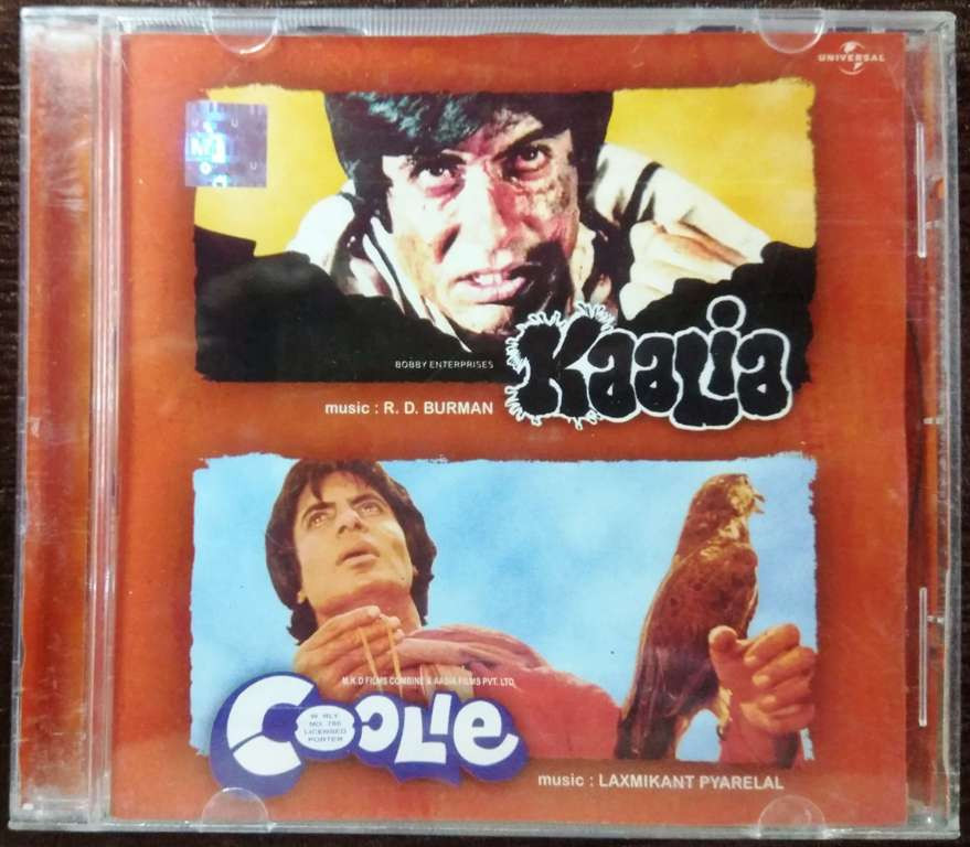 Kaalia (1981) R. D. Burman / Coolie (1983) Laxmikant-Pyarelal Pre-Owned Universal Audio CD