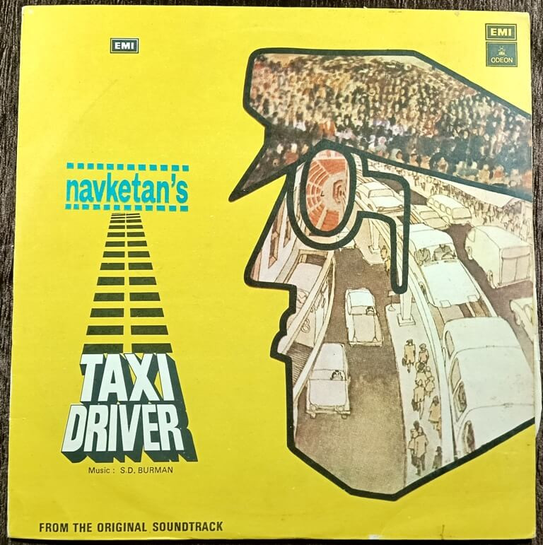 Taxi Driver (1977) S. D. Burman Pre-Owned Vinyl, 12" Odeon Pakistan LP Record