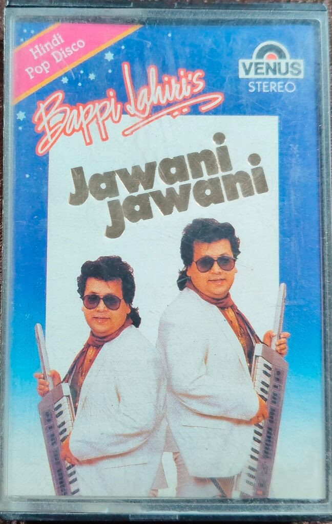 Bappi Lahiri – Jawani Jawani (1989) Disco Hits Music Album Pre-Owned Venus Audio  Cassette