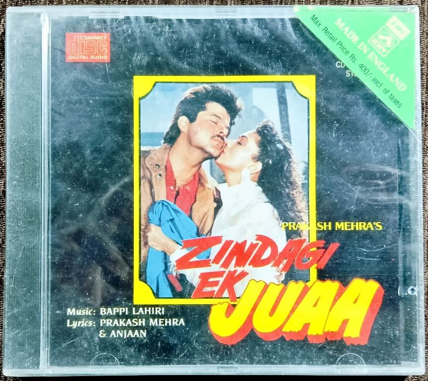 Zindagi Ek Juaa (1991) Bappi Lahiri Pre-Owned EMI Imported Audio CD