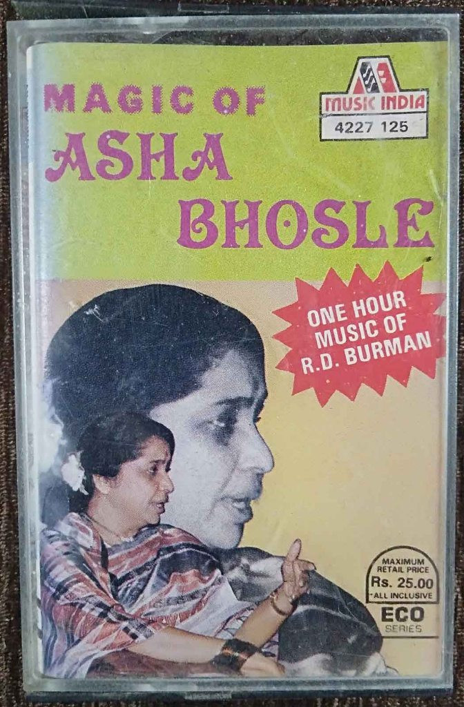 Asha Bhosle - Magic Of Asha Bhosle (1986) R.D. Burman Pre-Owned Music India Audio Cassette