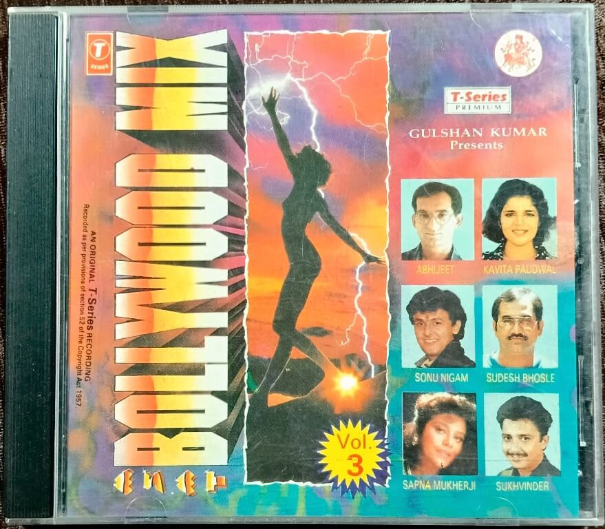 Bollywood Mix Vol 3 (1995) Compilation Pre-Owned T-Series Audio CD