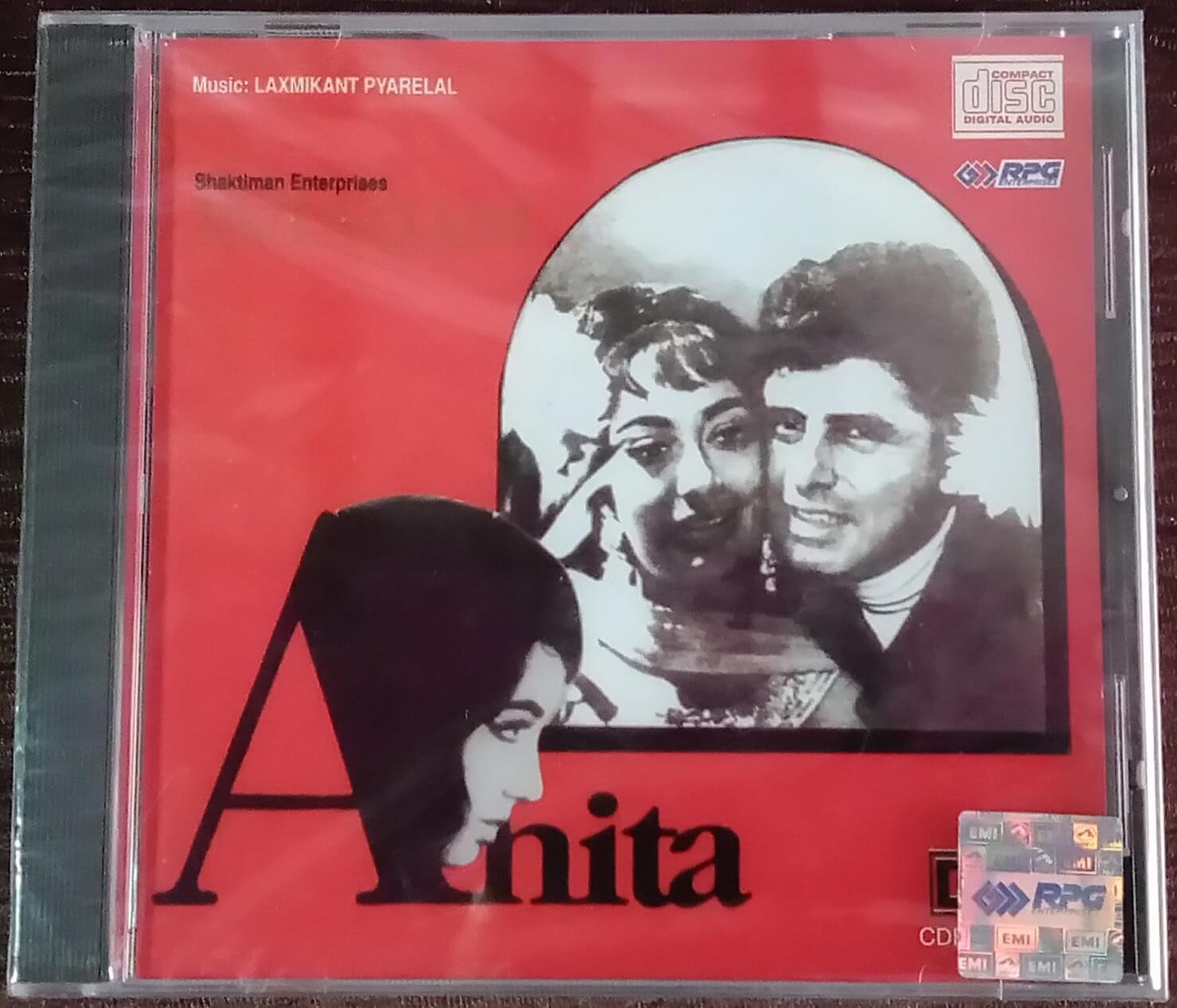 Intaqam (1969) Laxmikant-Pyarelal / Anita (1967) Laxmikant-Pyarelal Pre-Owned EMI, RPG Imported Audio CD