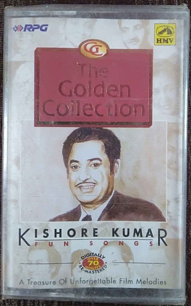 Kishore Kumar - Fun Songs - The Golden Collection (1998) Compilation Pre-Owned HMV, RPG Audio Cassette
