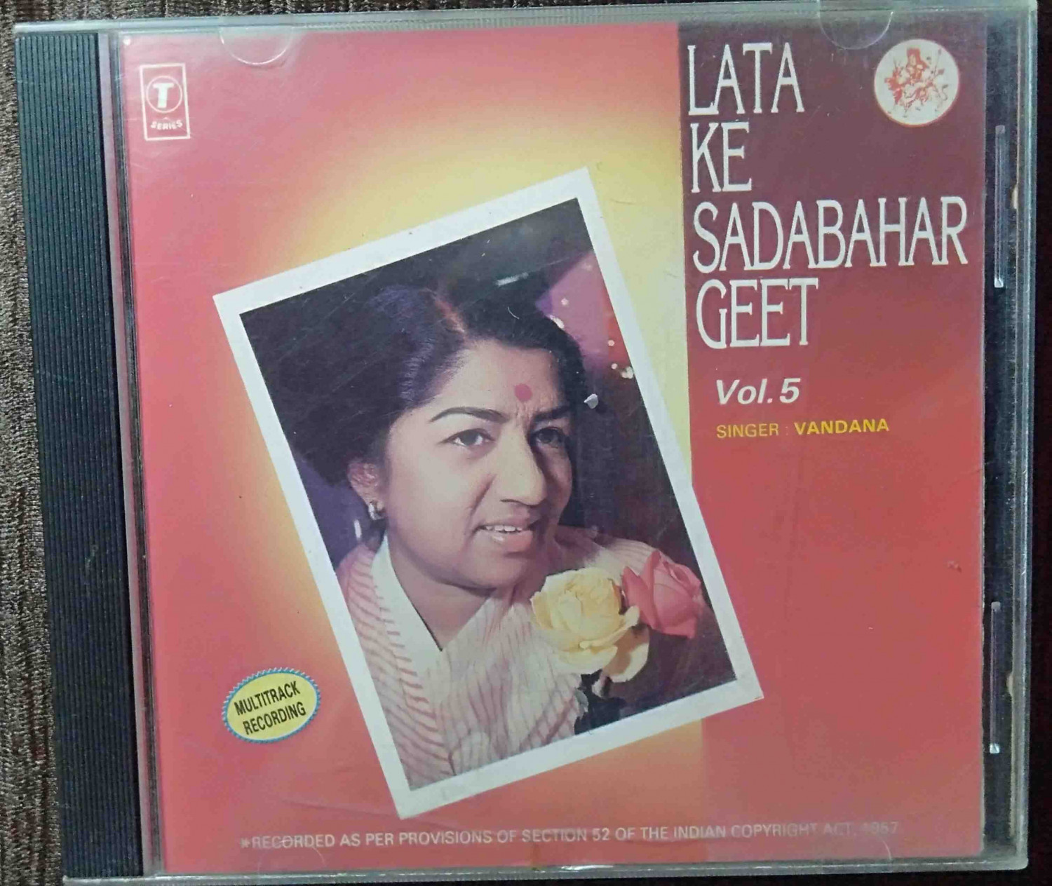 Vandana - Lata Ke Sada Bahar Geet Vol 5 (1988) Compilation Pre-Owned T-Series Audio CD