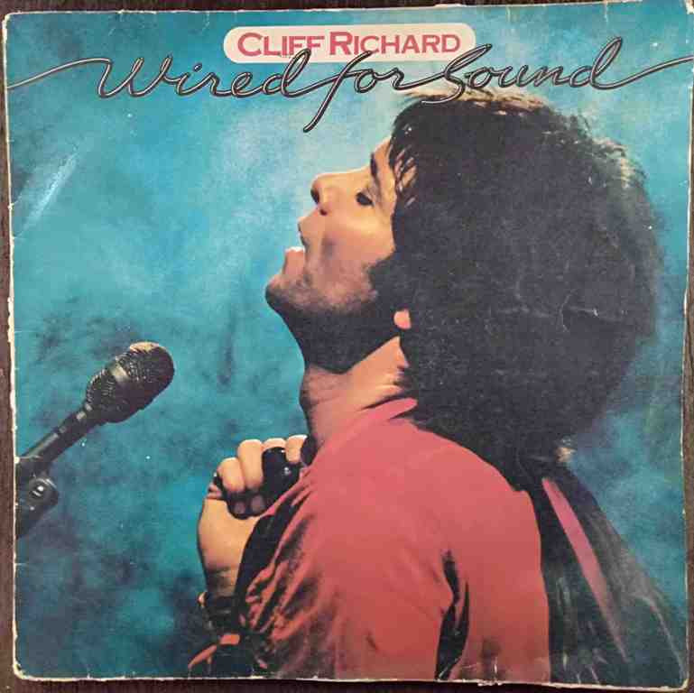 Cliff Richard - Wired For Sound (1981) Album Pre-Owned Vinyl, 12" LP Record