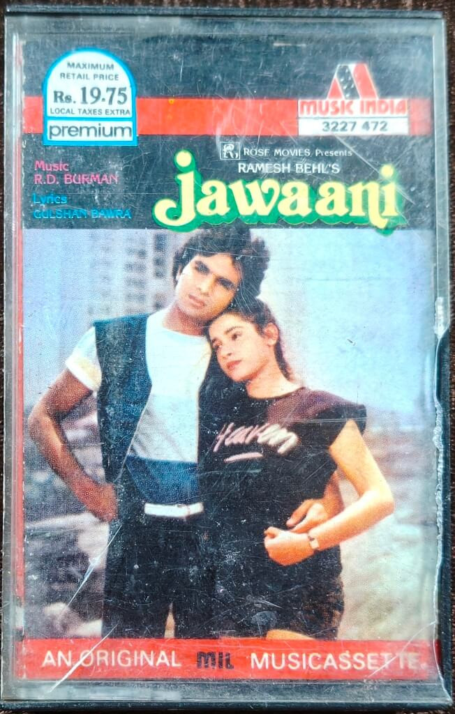 Jawaani (1984) R. D. Burman Pre-Owned Music India Audio Cassette