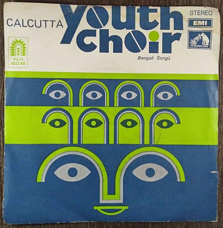 Calcutta Youth Choir – Bengali Songs (1974) Bhupen Hazarika & V. Balsara Pre-Owned Vinyl, 7" EP Record