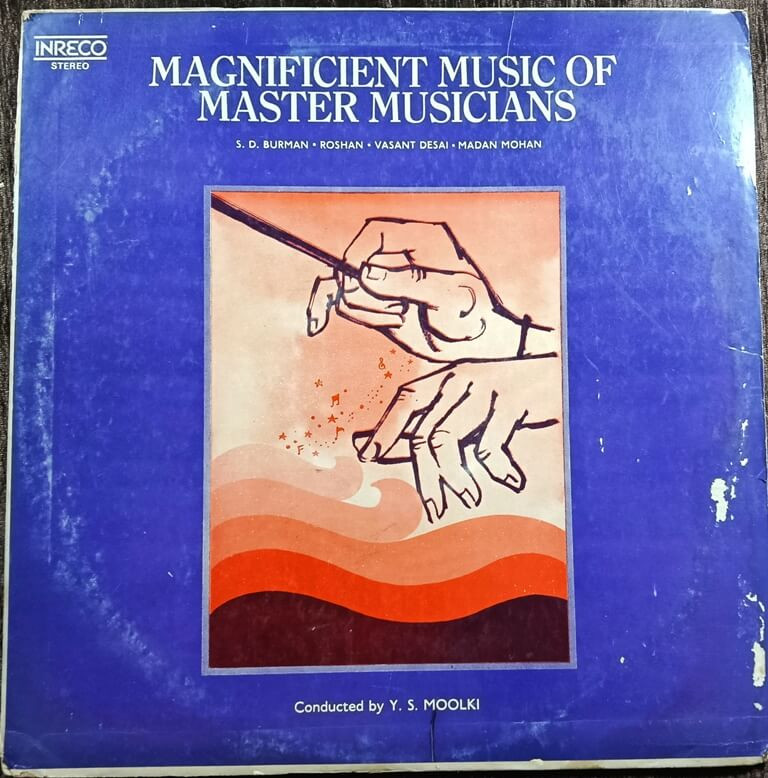 Y. S. Moolki – Magnificient Music Of Master Musicians (1977) Pre-Owned Vinyl, Inreco 12" LP Record