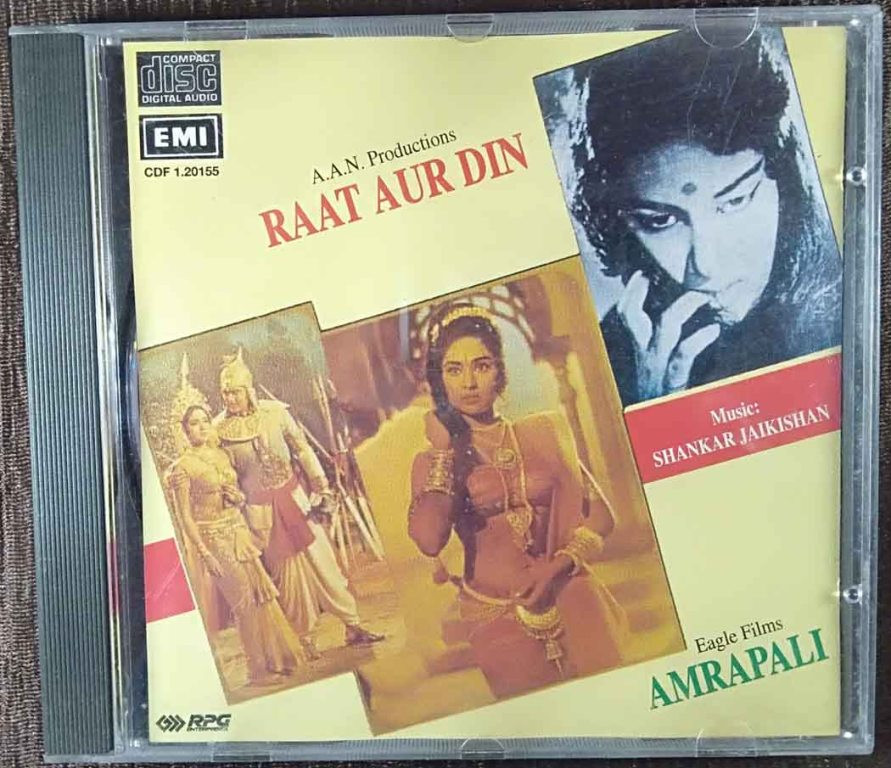 Raat Aur Din (1967) Shankar-Jaikishan / Amrapali (1966) Shankar-Jaikishan Pre-Owned Imported Audio CD