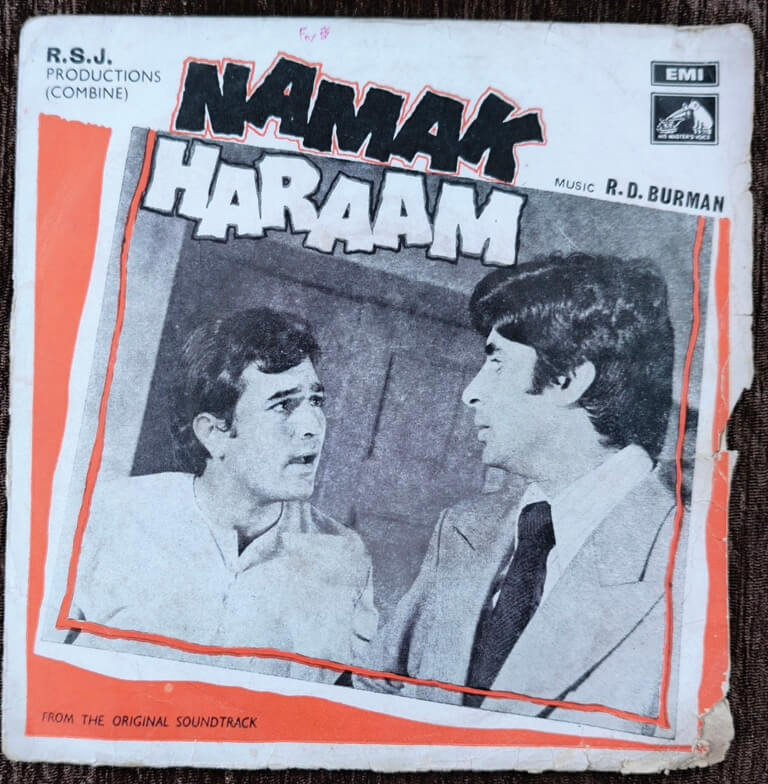 Namak Haram (1973) Rahul Dev Burman Pre-Owned Vinyl, 7" EP Record