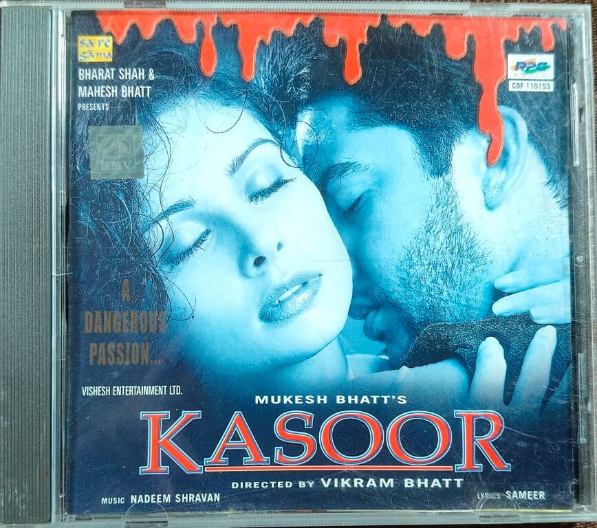 Kasoor (2001) Nadeem-Shravan Bollywood OST Pre-Owned Saregama-RPG Audio CD