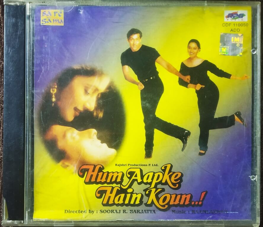 Hum Aapke Hain Kon…! (1994) Raamlaxman Pre-Owned Sa Re Ga Ma (CD-R) Audio CD