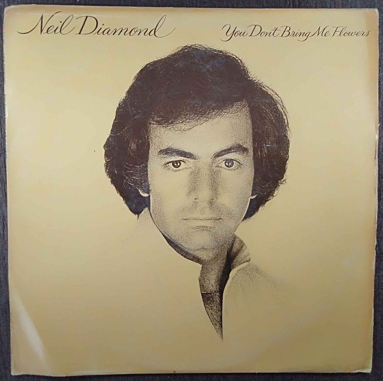 Neil Diamond - You Don't Bring Me Flowers (1978) Album Rock Pre-Owned Vinyl, 12" LP Record