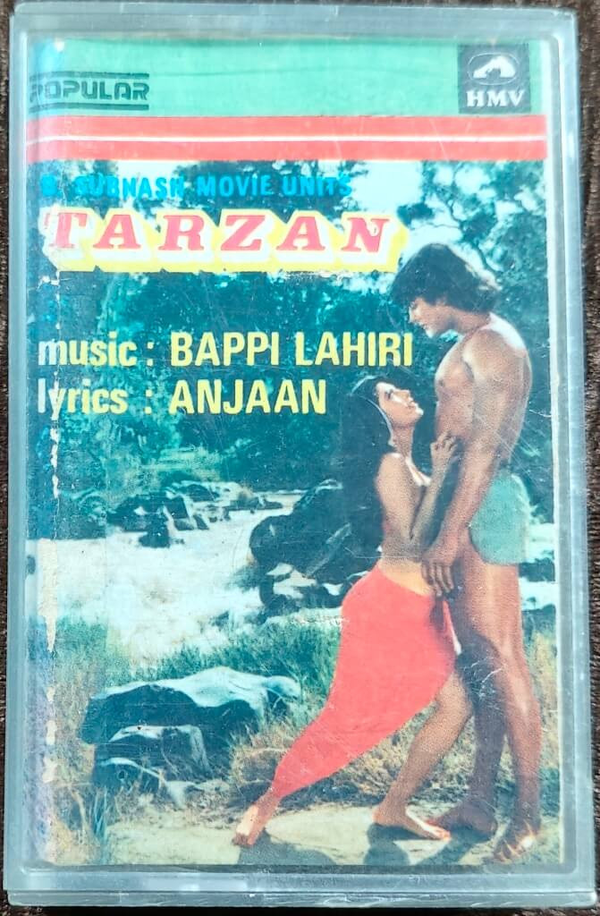 Tarzan (1985) Bappi Lahiri Pre-Owned HMV Audio Cassette