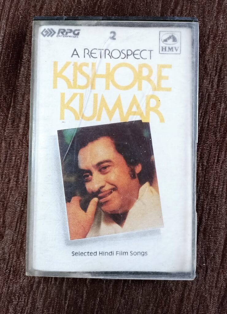 Kishore Kumar -A Retrospect Kishore Kumar - 2 (1990) Bollywood OST Compilation Pre-Owned HMV Audio Cassette