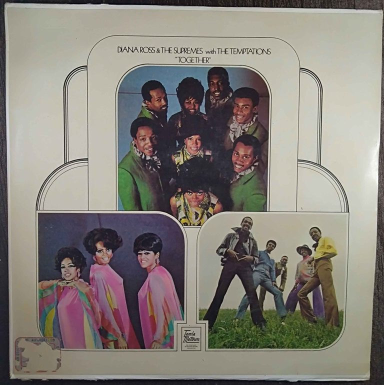 Diana Ross & The Supremes With The Temptations "Together" (1969) Compilation Pre-Owned Vinyl, 12" LP Record