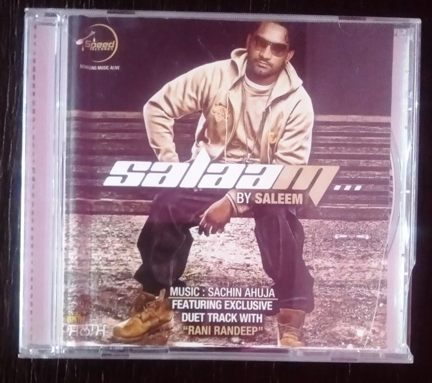 Salaam By Saleem (2007) Sachin Ahuja Pre-Owned Speed Records Audio CD