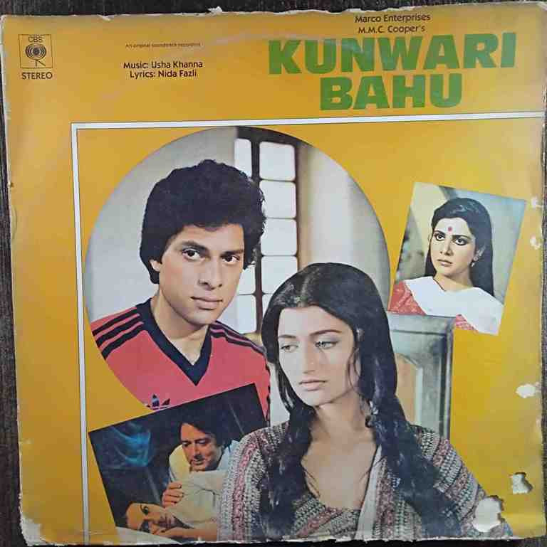 Kunwari Bahu (1983) Usha Khanna Pre-Owned Vinyl, 12" LP Record