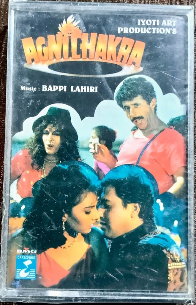Agnichakra (1996) Bappi Lahiri Pre Owned BMG-Crescendo Audio cassette