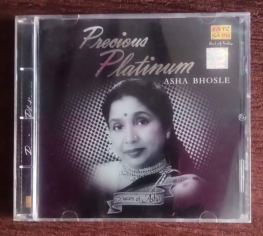 Asha Bhosle - Precious Platinum (2008) Nitin Ramesh Shankar Pre-Owned RPG, SA RE GA MA Audio CD