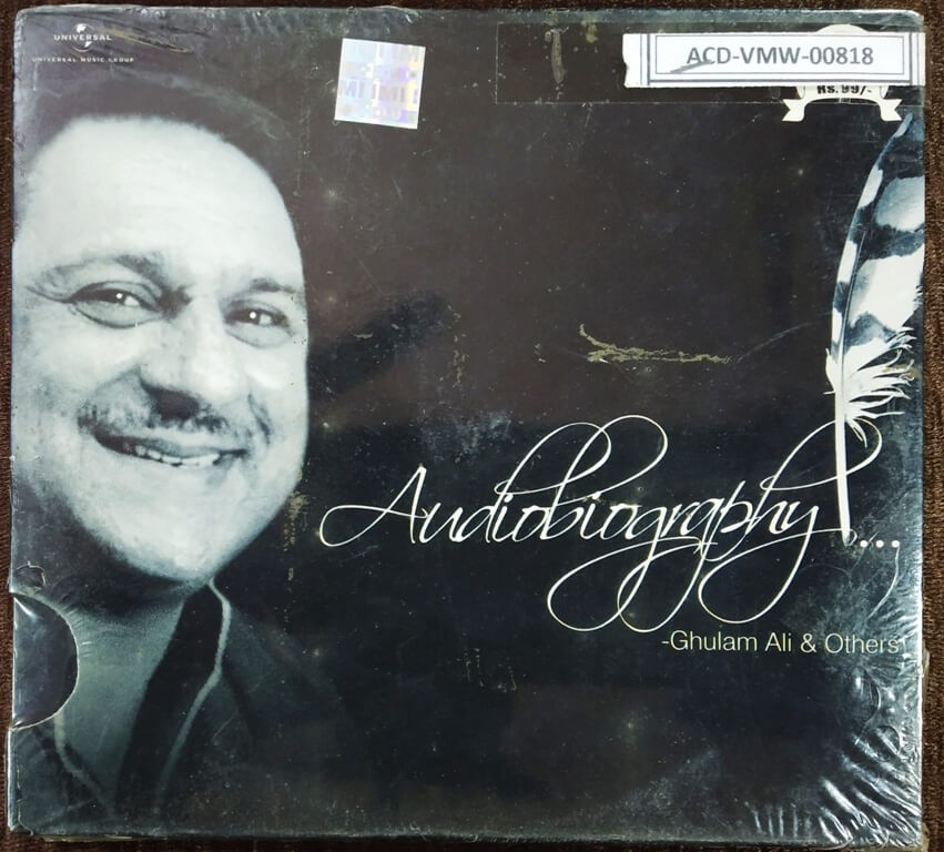 Ghulam Ali & Others - Audiobiography (2008) Pre-Owned Universal Music MP3 CD