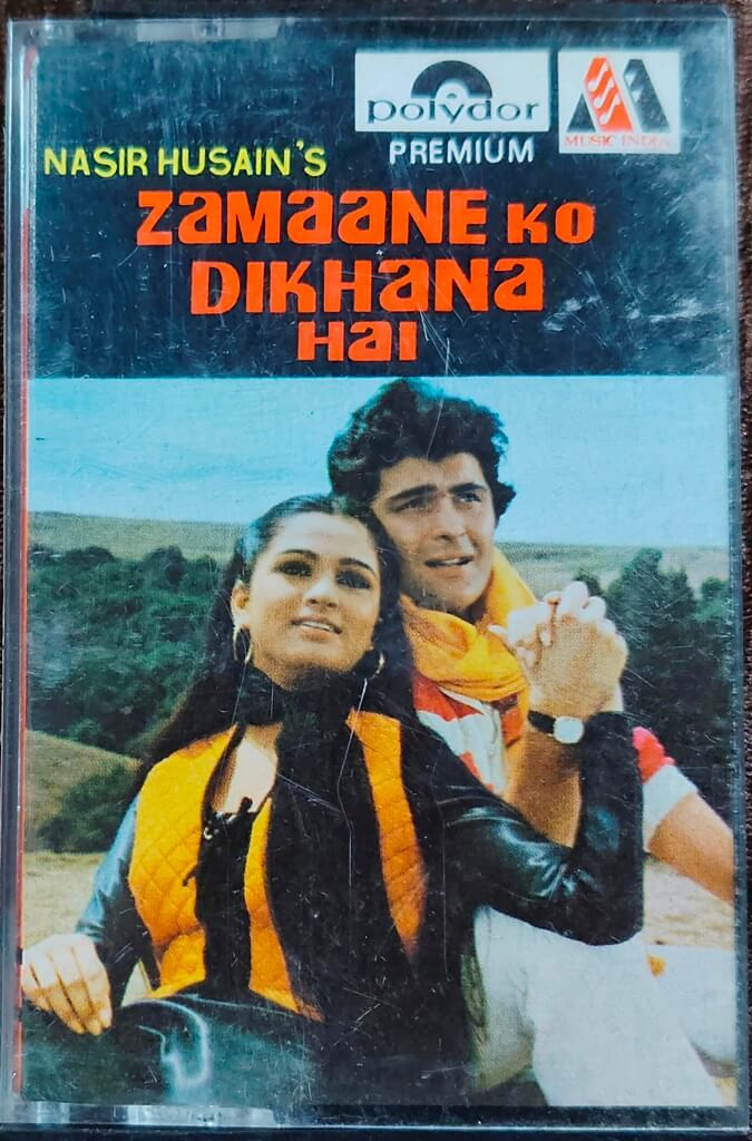 Zamaane Ko Dikhana Hai (1981) R.D. Burman Pre-Owned Music India, Polydor Audio Cassette