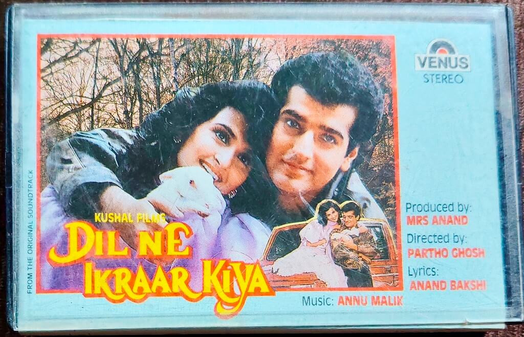 Dil Ne Ikraar Kiya (1992) Annu Malik Pre-Owned Venus Audio Cassette