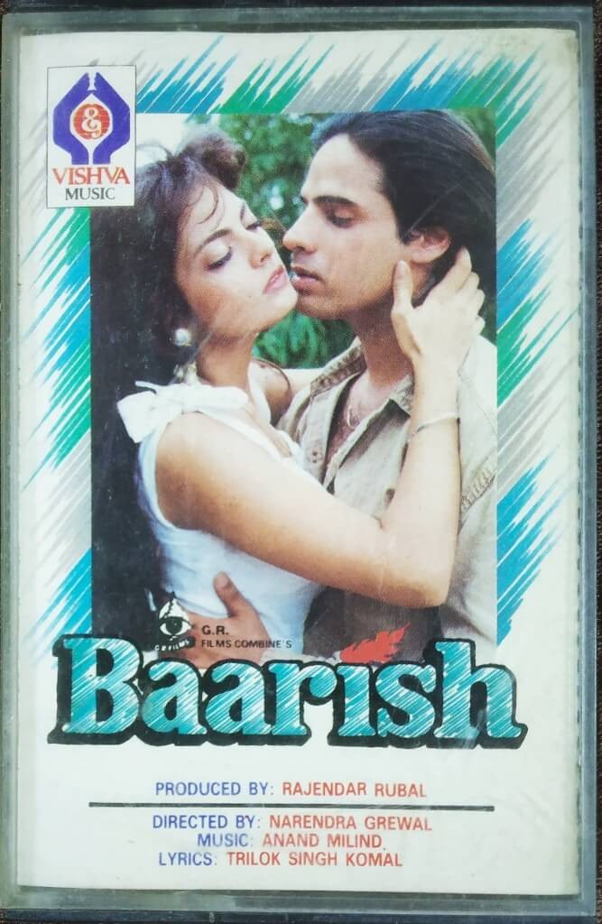 Baarish (1992) Anand-Milind Pre-Owned Vishva Music Audio Cassette
