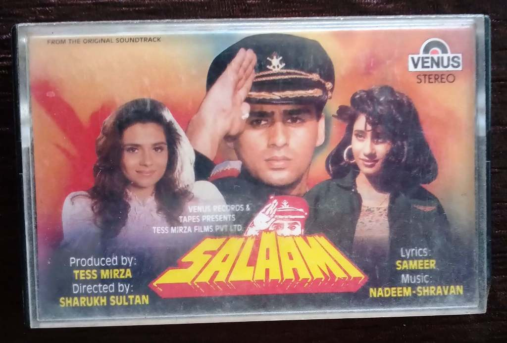Salaami (1993) Nadeem-Shravan Pre-Owned Venus Audio Cassette