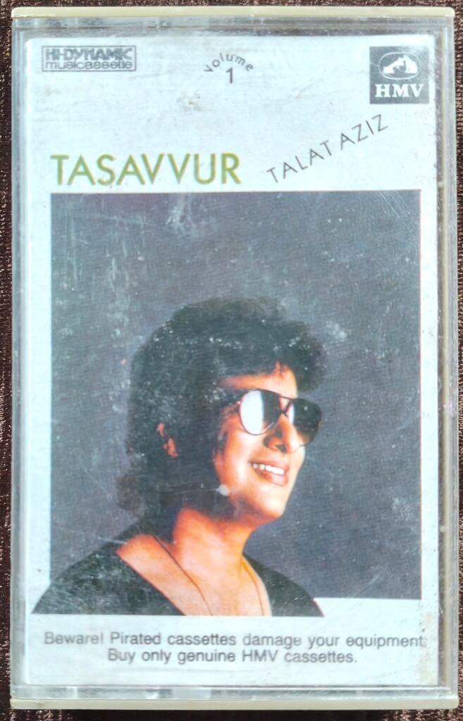 Talat Aziz – Tasavvur (Volume 1) (1987) Talat Aziz Pre-Owned HMV Audio Cassette