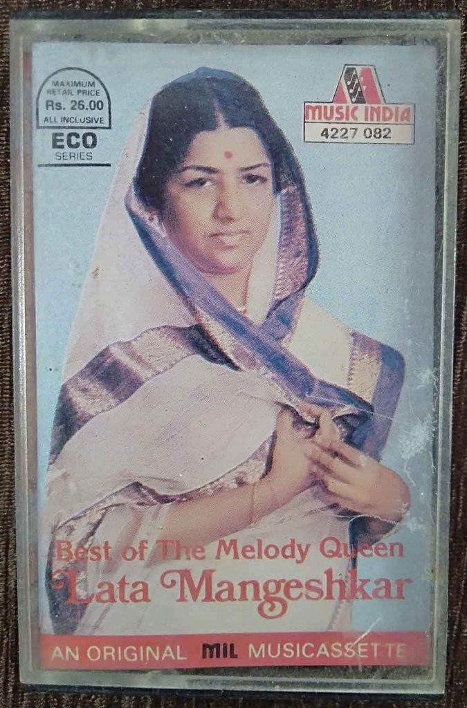 Lata Mangeshkar - Best Of The Melody Queen (1986) Compilation Pre-Owned Music India Audio Cassette