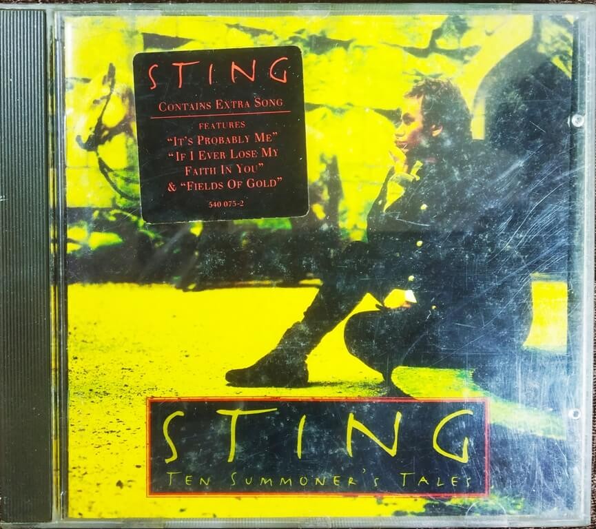 Sting – Ten Summoner's Tales (1995) Pre-Owned A&M Records Imported Audio CD