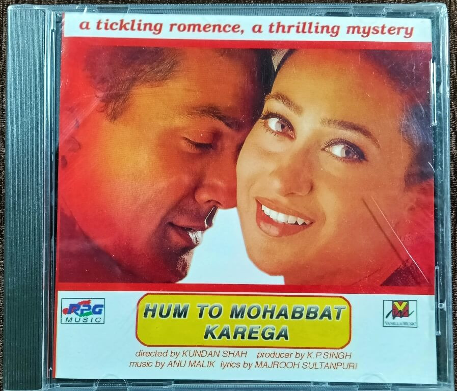 Hum To Mohabbat Karega (2000) Anu Malik Pre-Owned RPG, Vanila Music Audio CD